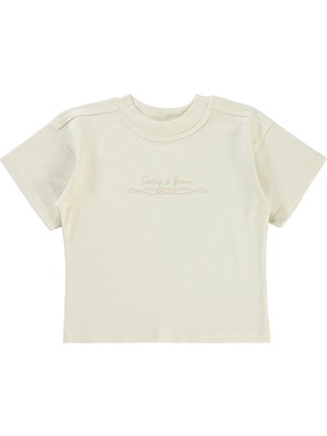 Civil Boys Erkek Çocuk Tişört 2-5 Yaş Fildişi