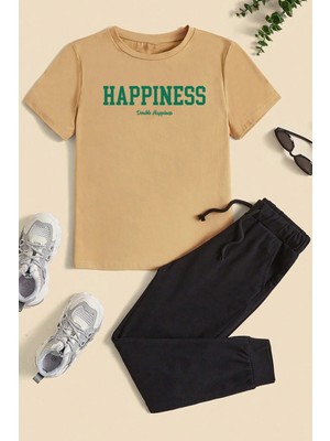 Only Trendwear Çocuk Happines Alt - Üst Eşofman Takımı