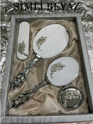 Camomile Lüx Ayna Tarak Set