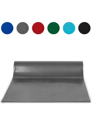 TBM Plastik Paralı Paspas Coin Mat Gri Renk 120 x 100 cm