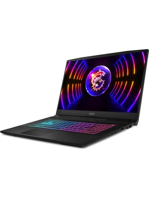 MSI KATANA 17 B13VGK-1040XTR Intel Core i7 13620H 32GB 1TB SSD RTX4070 Freedos 17.3" FHD 144Hz Taşınabilir Bilgisayar