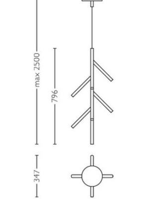 Philips Lirio Branches Sarkıt Led Krom 9 x 5w 40758/11/Lı