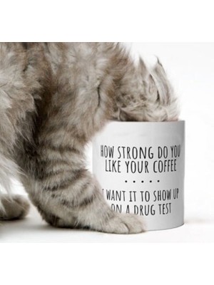 Bexdore Kahvenizi Ne Kadar Koyu Seversiniz Alaycı Komik Kahve Kupası, Harika Bir Hediye Ingilizce Kupa