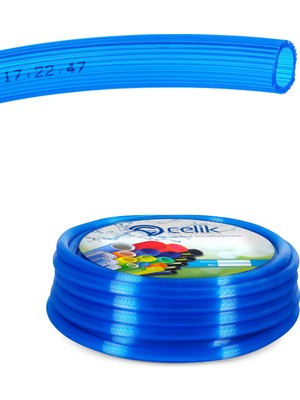 Çelik Pvc Silikonlu Naturel Su Hortumu 1/2 (12.5 Mm) 15 Metre 2,4 kg