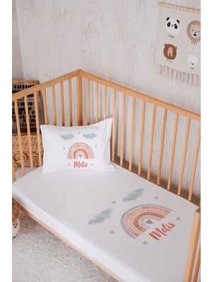 Lilabio Isme Özel  Pamuk Park Yatak Çarşaf Seti (120X180)