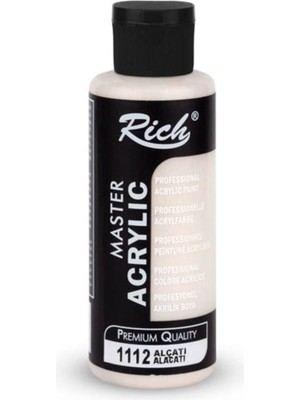 Rich Master Akrilik Boya 120 cc Alaçatı Su Bazlı Yüksek Örtücü Özellikte Dekoratif Kullanım İçin