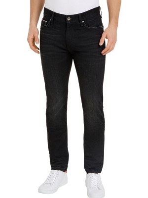 Tommy Hilfiger Normal Bel Normal Paça Slim Fit Erkek Denim Pantolon MW0MW33976