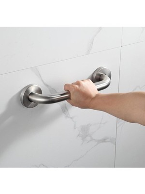 Fixer365 Yaşlı Hasta Engelli Paslanmaz Tutma Tutunma Barı 30 cm Çap:19 cm