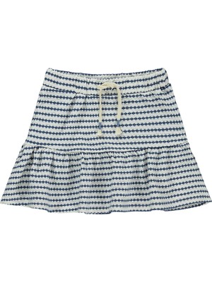 Civil Girls Kız Çocuk Etek 6-9 Yaş Element Mavisi