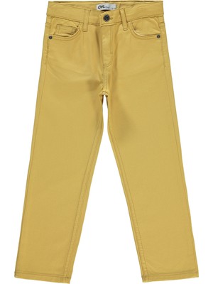 Civil Boys Erkek Çocuk Pantolon 6-9 Yaş Hardal