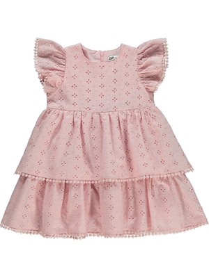 Civil Girls Kız Çocuk Elbise 2-5 Yaş Pembe