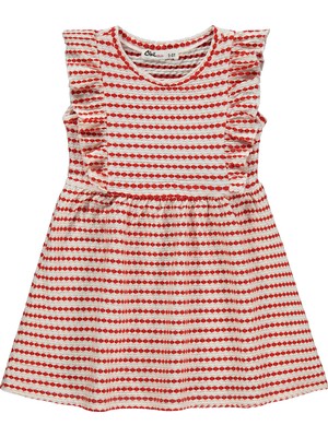 Civil Girls Kız Çocuk Elbise 2-5 Yaş Mercan