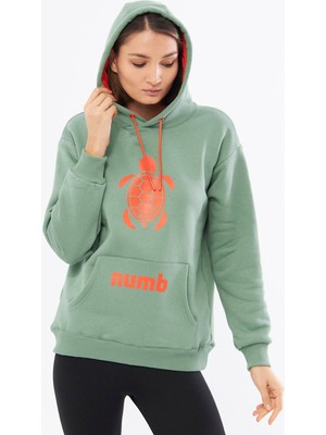 numb Original Yeşil Hoodie