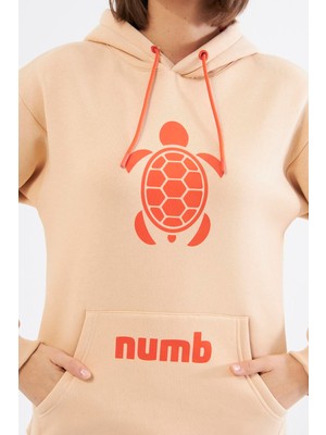 numb Original Bej Hoodie