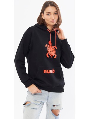 numb Original Siyah Hoodie