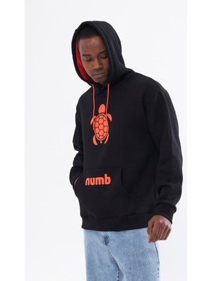 numb Original Siyah Hoodie