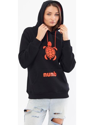 numb Original Siyah Hoodie