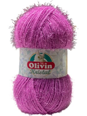 Olivin Lüx Kristal El Örgü Ipliği 100 gr
