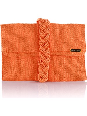 Jobonel Turuncu Clutch Çanta