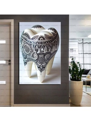 Caddeko Ağız ve Diş Polikliniği, Dişçi Tabloları Dekoratif Diş, Dekoratif Dişçi, Dişçi Dekorasyonu DSC386