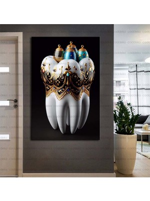 Caddeko Ağız ve Diş Polikliniği, Dişçi Tabloları Dekoratif Diş, Dekoratif Dişçi, Dişçi Dekorasyonu DSC372