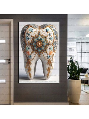 Caddeko Ağız ve Diş Polikliniği, Dişçi Tabloları Dekoratif Diş, Dekoratif Dişçi, Dişçi Dekorasyonu DSC371