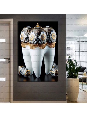 Caddeko Ağız ve Diş Polikliniği, Dişçi Tabloları Dekoratif Diş, Dekoratif Dişçi, Dişçi Dekorasyonu DSC383
