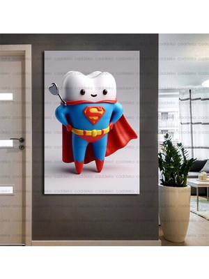 Caddeko Ağız ve Diş Polikliniği, Dişçi Tabloları Dekoratif Diş, Dekoratif Dişçi, Dişçi Dekorasyonu DSC434