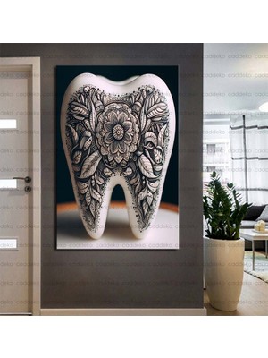 Caddeko Ağız ve Diş Polikliniği, Dişçi Tabloları Dekoratif Diş, Dekoratif Dişçi, Dişçi Dekorasyonu DSC384