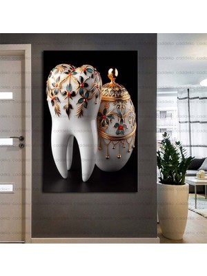 Caddeko Ağız ve Diş Polikliniği, Dişçi Tabloları Dekoratif Diş, Dekoratif Dişçi, Dişçi Dekorasyonu DSC393