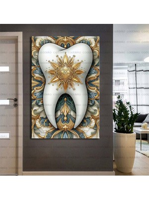 Caddeko Ağız ve Diş Polikliniği, Dişçi Tabloları Dekoratif Diş, Dekoratif Dişçi, Dişçi Dekorasyonu DSC429