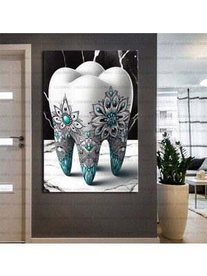 Caddeko Ağız ve Diş Polikliniği, Dişçi Tabloları Dekoratif Diş, Dekoratif Dişçi, Dişçi Dekorasyonu DSC430