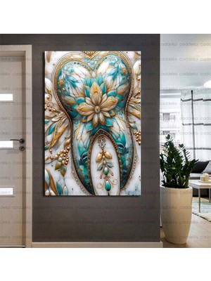 Caddeko Ağız ve Diş Polikliniği, Dişçi Tabloları Dekoratif Diş, Dekoratif Dişçi, Dişçi Dekorasyonu DSC408