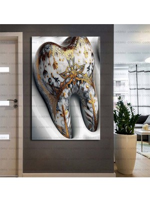 Caddeko Ağız ve Diş Polikliniği, Dişçi Tabloları Dekoratif Diş, Dekoratif Dişçi, Dişçi Dekorasyonu DSC449