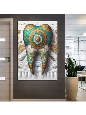 Caddeko Ağız ve Diş Polikliniği, Dişçi Tabloları Dekoratif Diş, Dekoratif Dişçi, Dişçi Dekorasyonu DSC450