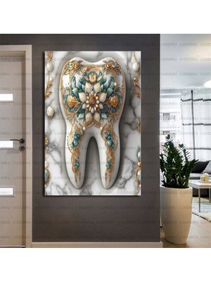 Caddeko Ağız ve Diş Polikliniği, Dişçi Tabloları Dekoratif Diş, Dekoratif Dişçi, Dişçi Dekorasyonu DSC417