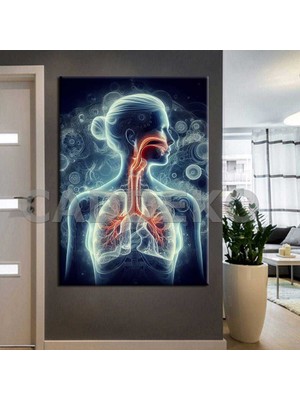Caddeko Poliklinik Klinik Hastane Dekorasyonu Medikal Hastane Tabloları HST148