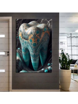 Caddeko Ağız ve Diş Polikliniği, Dişçi Tabloları Dekoratif Diş, Dekoratif Dişçi, Dişçi Dekorasyonu DSC437