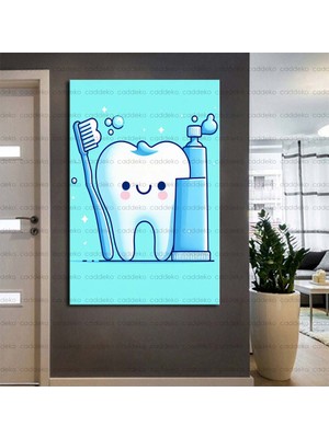 Caddeko Ağız ve Diş Polikliniği, Dişçi Tabloları Dekoratif Diş, Dekoratif Dişçi, Dişçi Dekorasyonu DSC420