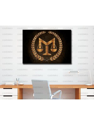 Caddeko Avukatlık Bürosu Tabloları Hukuk Bürosu Iç Dekorasyon Kns-61