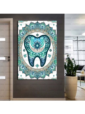 Caddeko Ağız ve Diş Polikliniği, Dişçi Tabloları Dekoratif Diş, Dekoratif Dişçi, Dişçi Dekorasyonu DSC387