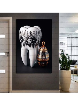Caddeko Ağız ve Diş Polikliniği, Dişçi Tabloları Dekoratif Diş, Dekoratif Dişçi, Dişçi Dekorasyonu DSC432