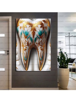 Caddeko Ağız ve Diş Polikliniği, Dişçi Tabloları Dekoratif Diş, Dekoratif Dişçi, Dişçi Dekorasyonu DSC392