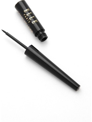 Elle Coutre Eyeliner Su Geçirmez Çizgisel Moda Sürme Boya  Özellikli Siyah Renk