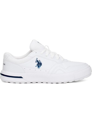 U.S. Polo Assn. U.s. Polo 101502205 Sampo Erkek Klasik Sneaker Beyaz - Lacivert