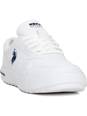 U.S. Polo Assn. U.s. Polo 101502205 Sampo Erkek Klasik Sneaker Beyaz - Lacivert