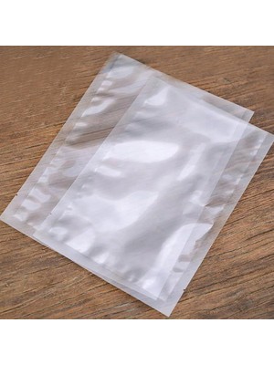 Private 5 kg 120 Micron Sadece Endüstriye Tip Kalın Düz Gıda Vakum Poşeti 15X22 cm