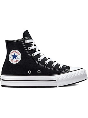 Converse Chuck Taylor All Star Eva Lift Canvas Platform Kadın Günlük Ayakkabı 272855C Siyah