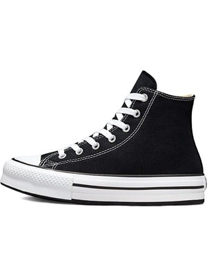 Converse Chuck Taylor All Star Eva Lift Canvas Platform Kadın Günlük Ayakkabı 272855C Siyah