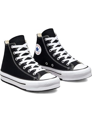 Converse Chuck Taylor All Star Eva Lift Canvas Platform Kadın Günlük Ayakkabı 272855C Siyah